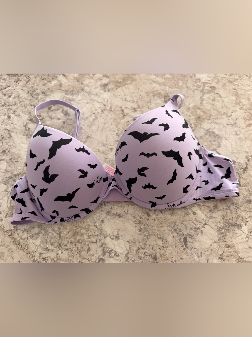 VS PINK Wear Everywhere Push-up Bra 38B NWT Halloween